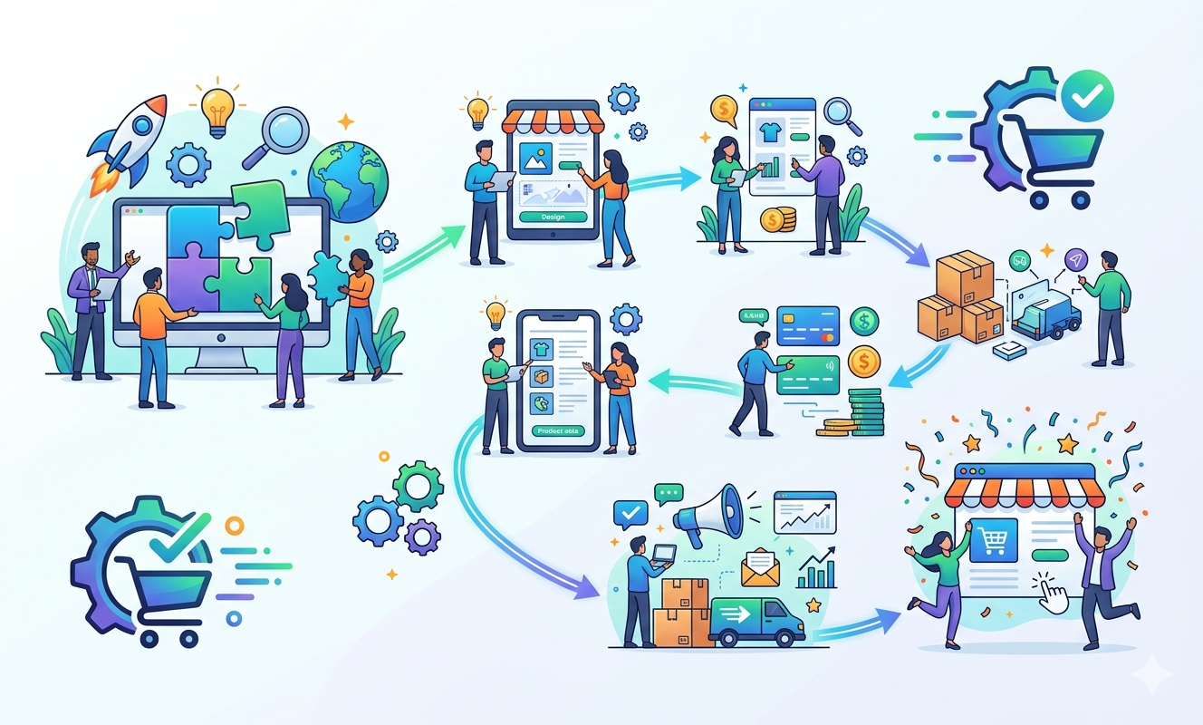 Our Custom eCommerce Process